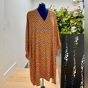 Brooklyn Botanica printed kaftan - one size